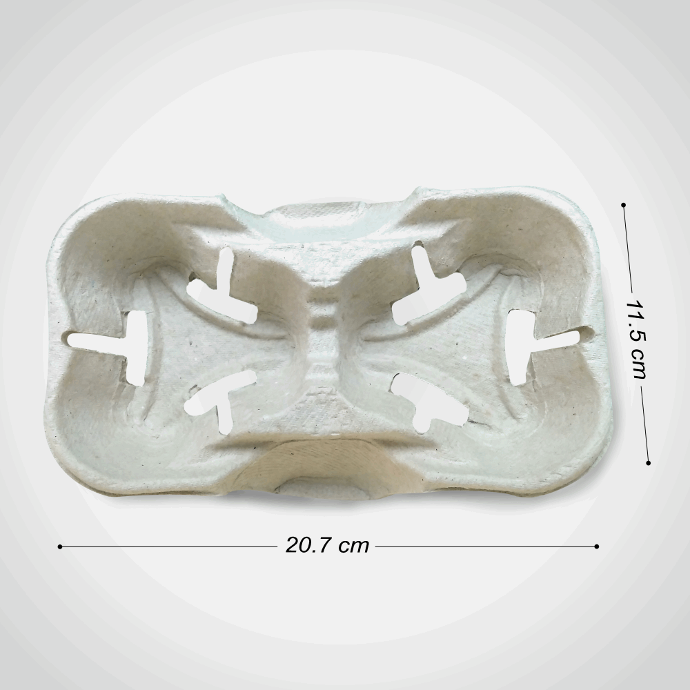 تك اوي/ حامل اكواب 2 عين
