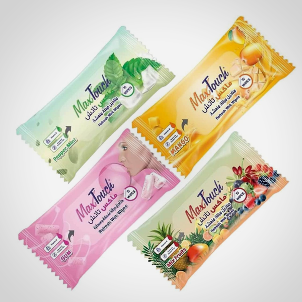 منزلى ماكس تاتش جيب 15 منديل مبلل