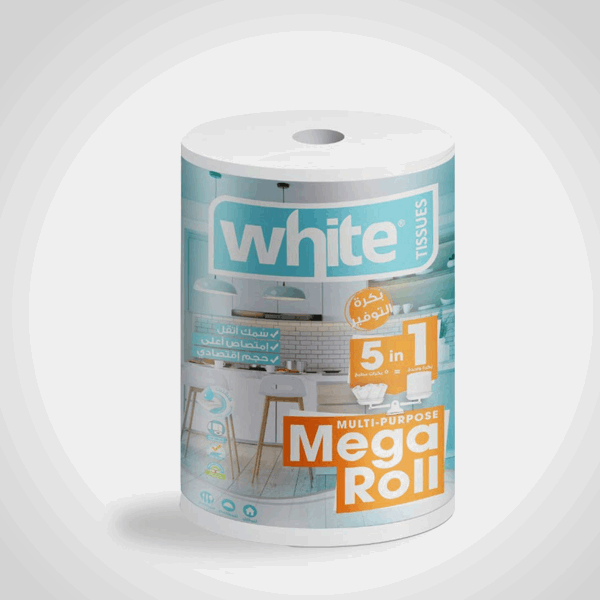 منزلى مطبخ ميجا رول 5*1 وايت