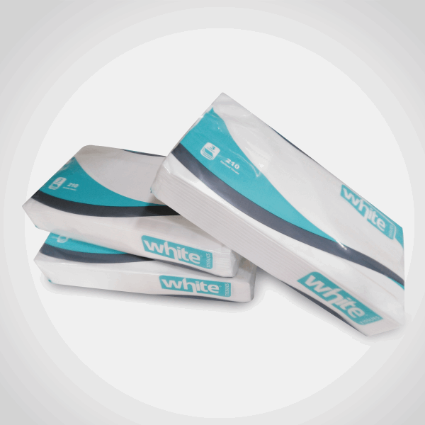 منزلى مناديل وايت 5×1 سحب 210 منديل