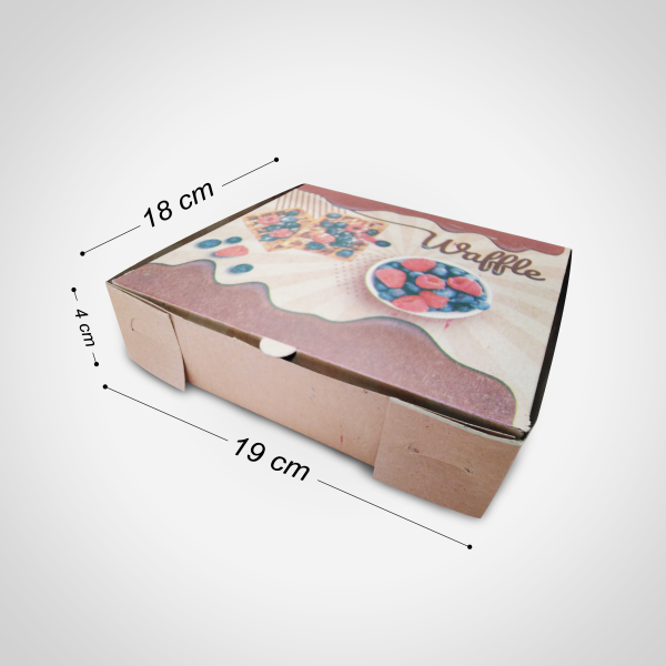 منزلى علبه وافل فضي