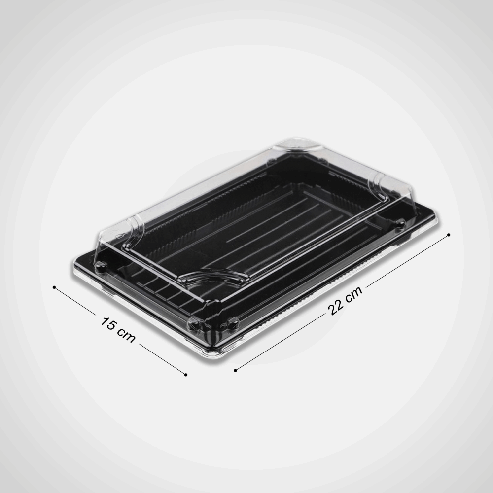 تك اوي/ عبوه سوشي بالغطاء 4 (145*225) PET