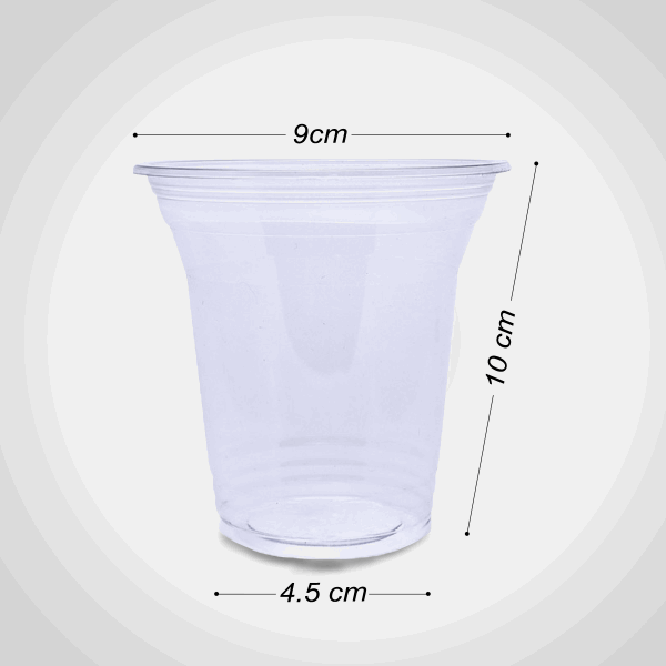 تك اوي/ كوب 10 اونز شفاف سمارت pet