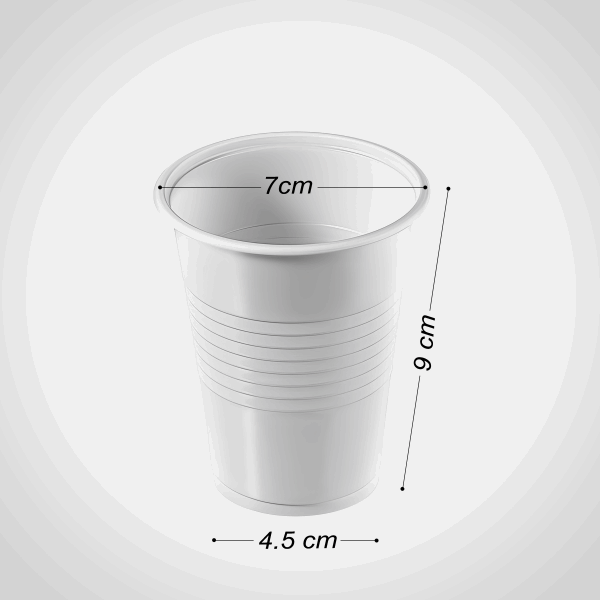 تك اوي/ كوب 240 مل ربل ابيض EP