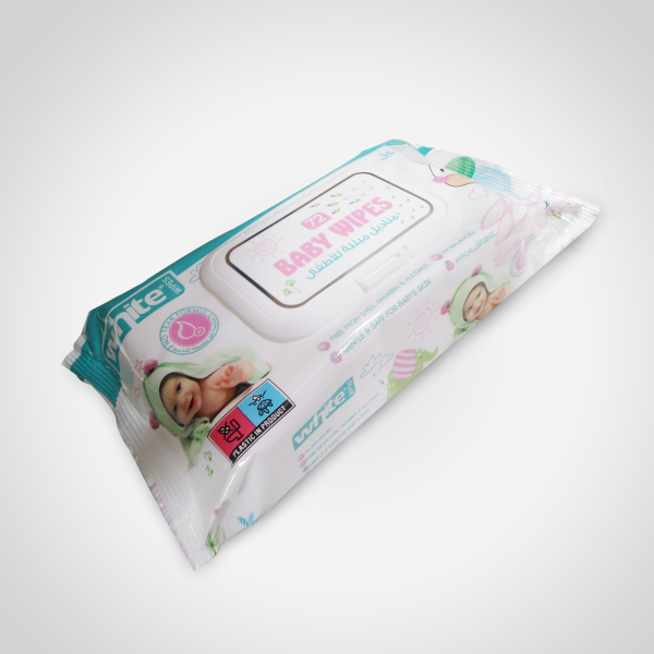 منزلى وايت 72 منديل مبلل