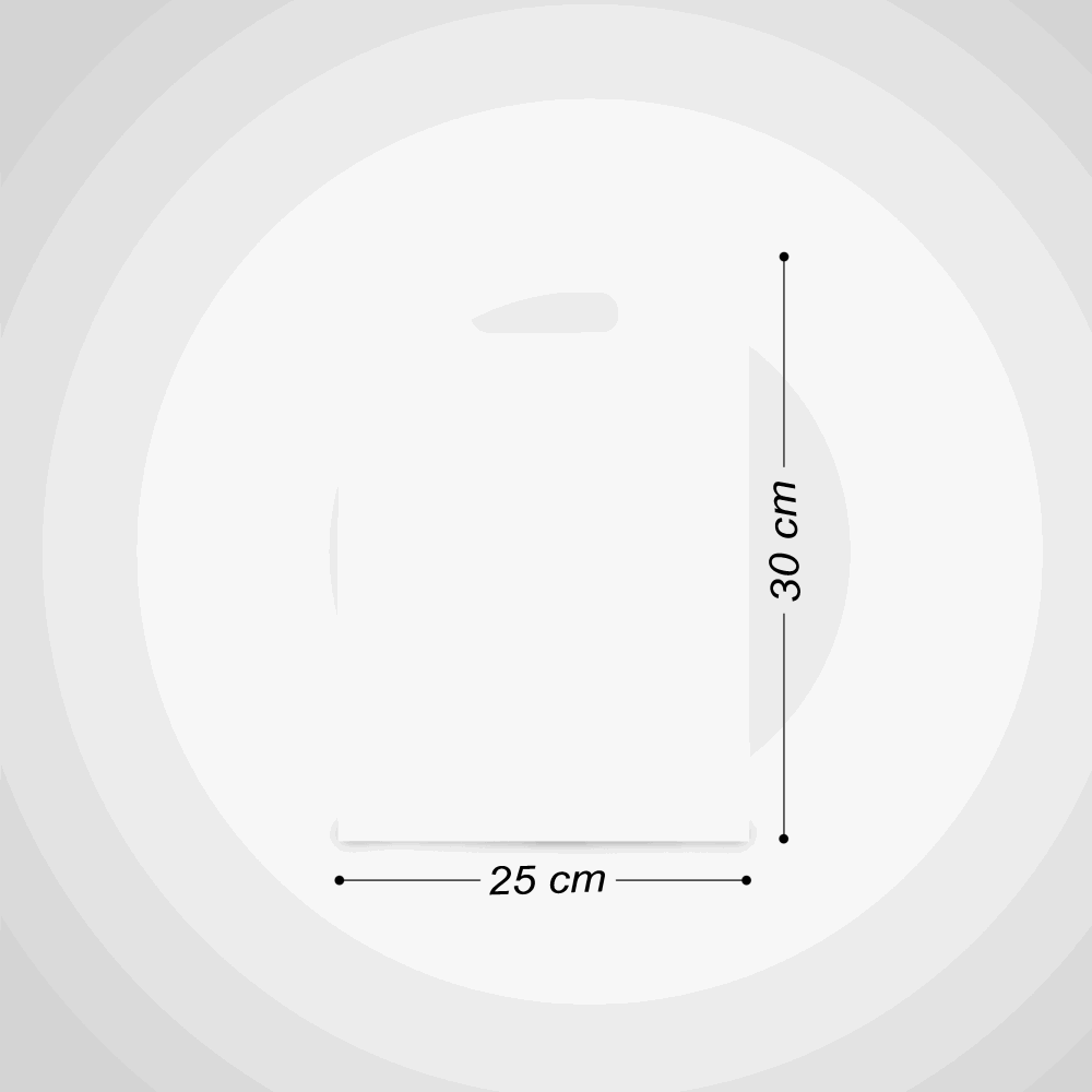 قماش شنط قماش 25*30 ابيض كلوه