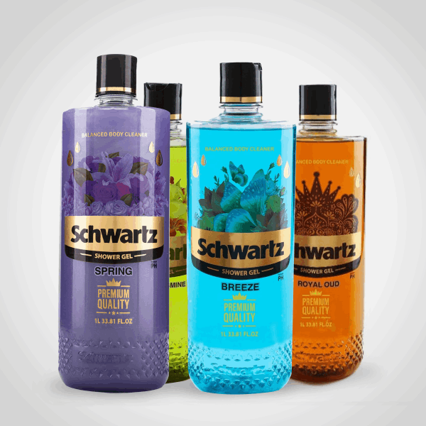 منزلى فلوري شاور جل 1 لتر برائحه