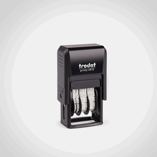 مكتبى ختم تاريخ تروديت 4810