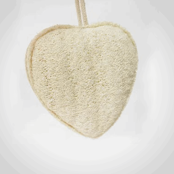 منزلى ليفه استحمام صغير قلب فيلوتكس