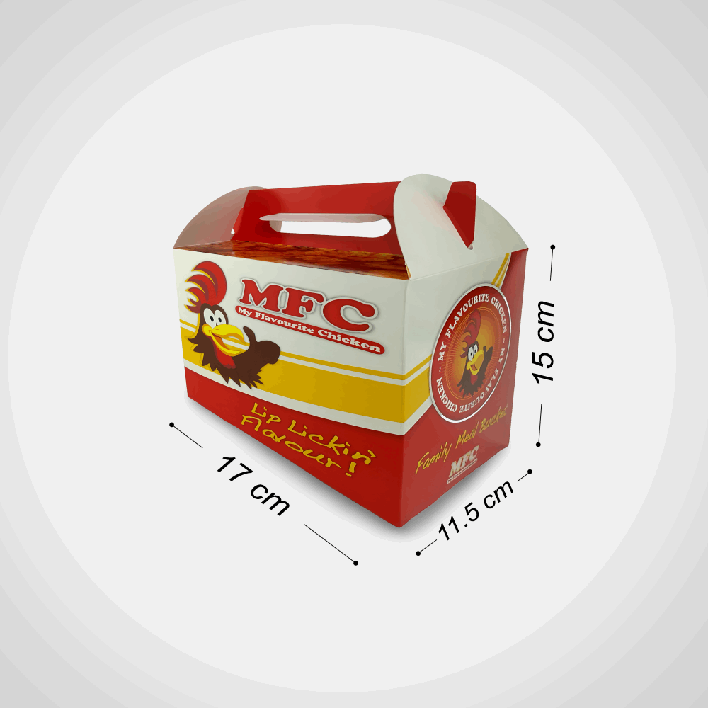 تك اوي/ علبه بروست 6 قطعة ابيض white