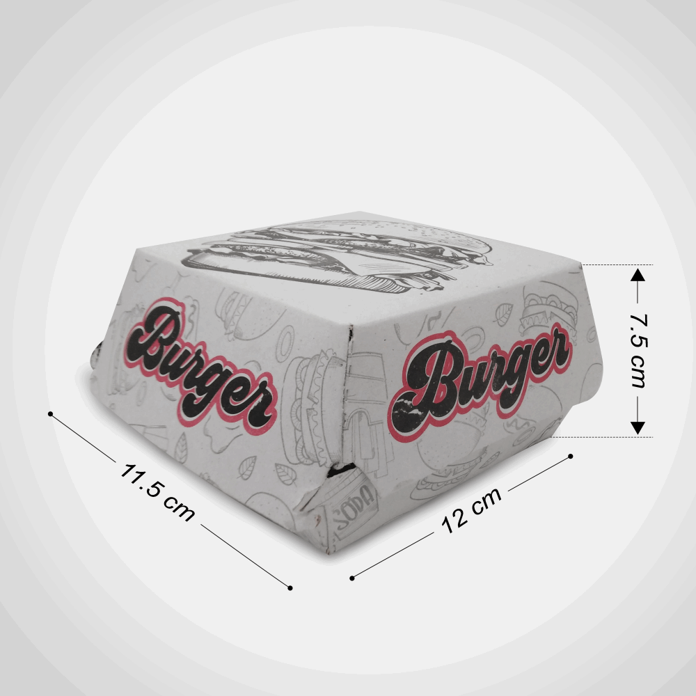 تك اوي/ علبة برجر قلاب سلوفان