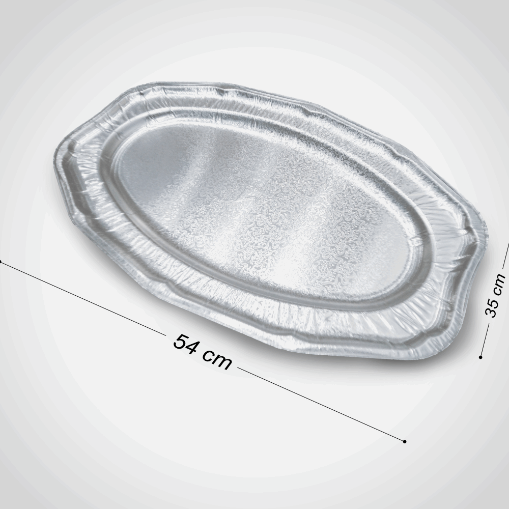 تك اوي/ طبق المونيوم سرفيس 75220 كبير