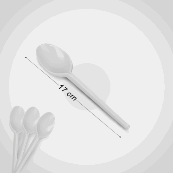 تك اوي/ ملعقه تركي ابيض *50ق