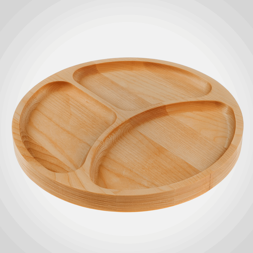 منزلى طبق خشب تسالى اشكال