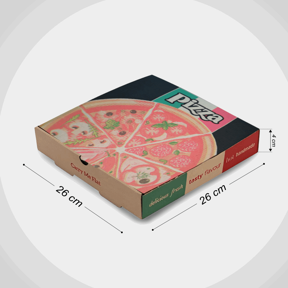 تك اوي/ بيتزا وسط 26*26 مستورد