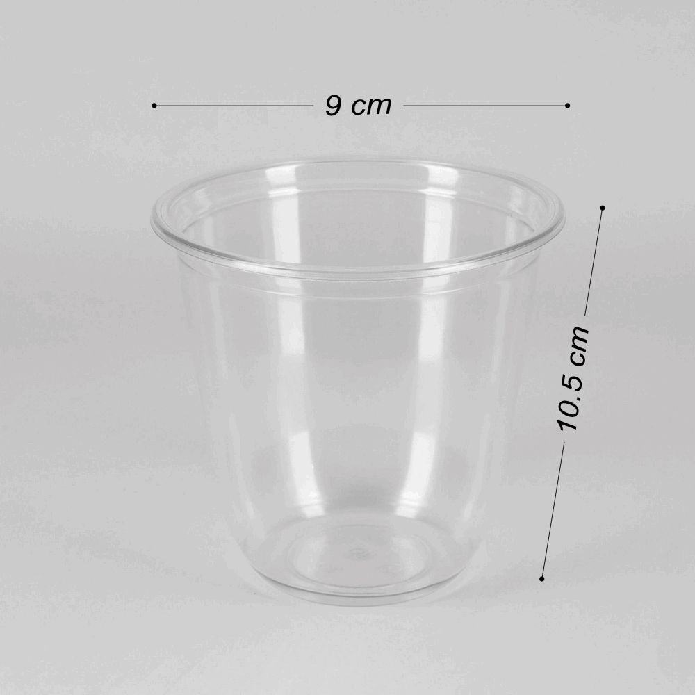 تك اوي/ كوب 14 اونز شفاف k يو شوب