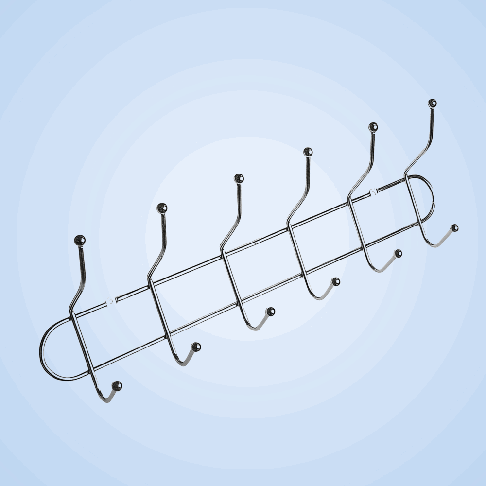 شماعات / شماعه باب سلك فضي 6 فرع