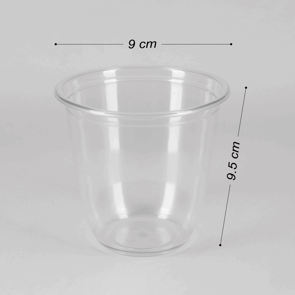 تك اوي/ كوب 12 اونز شفاف k يو شوب