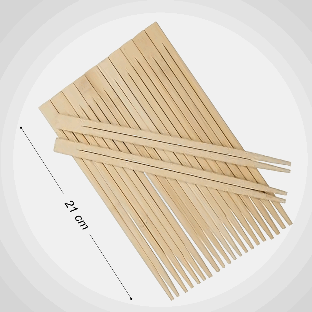 منزلى ملعقه خشب سوشى * 100 قطعة