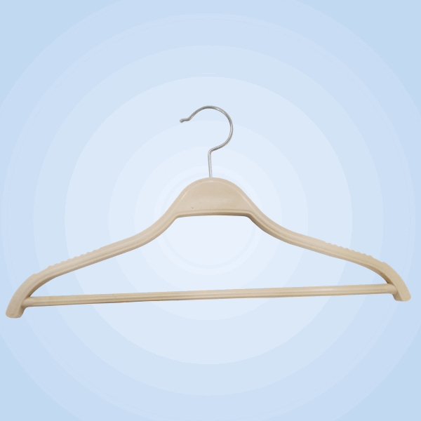 شماعات / شماعه خشبي ببار كبير بيج