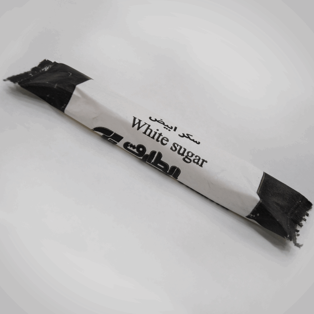تك اوي/ سكر مغلف ابيض
