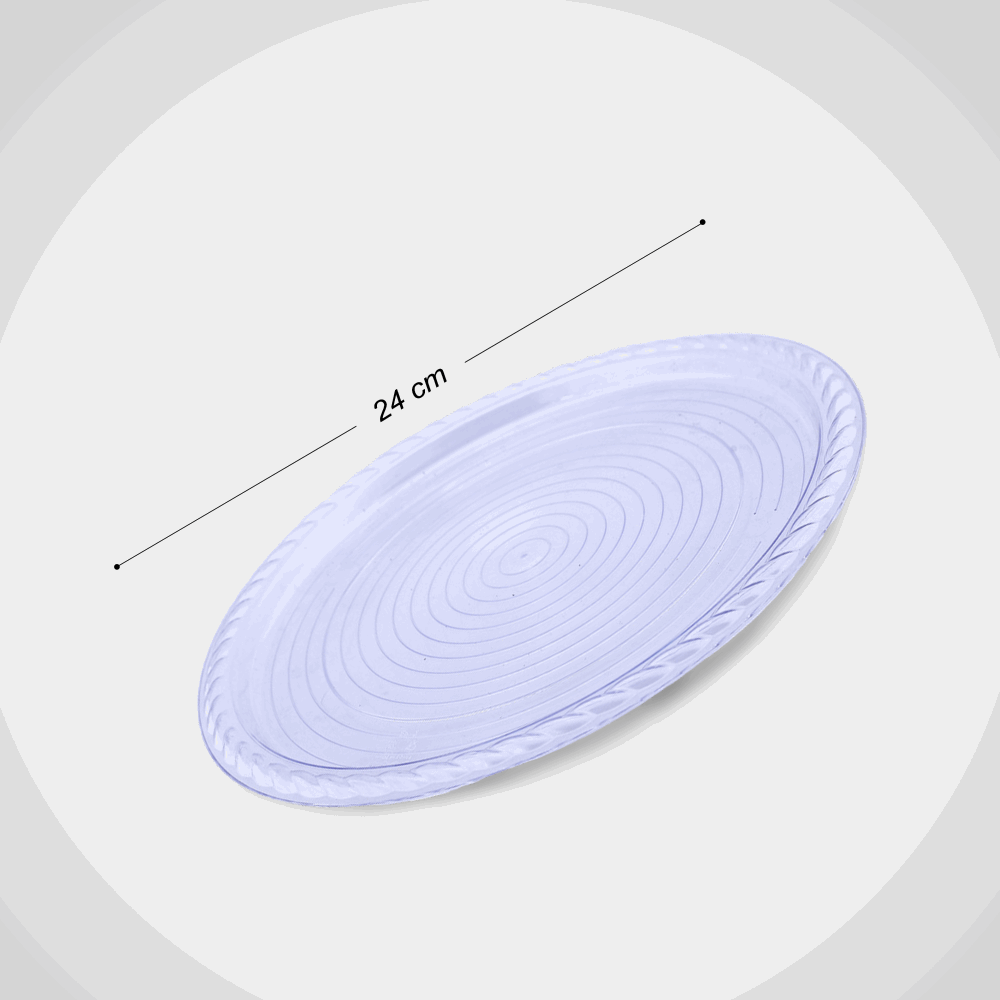 تك اوي/ صنيه كريستال 24 سم