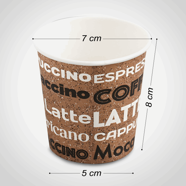 تك اوي/ كوب 7 اونز كرتون النور و رويال باك