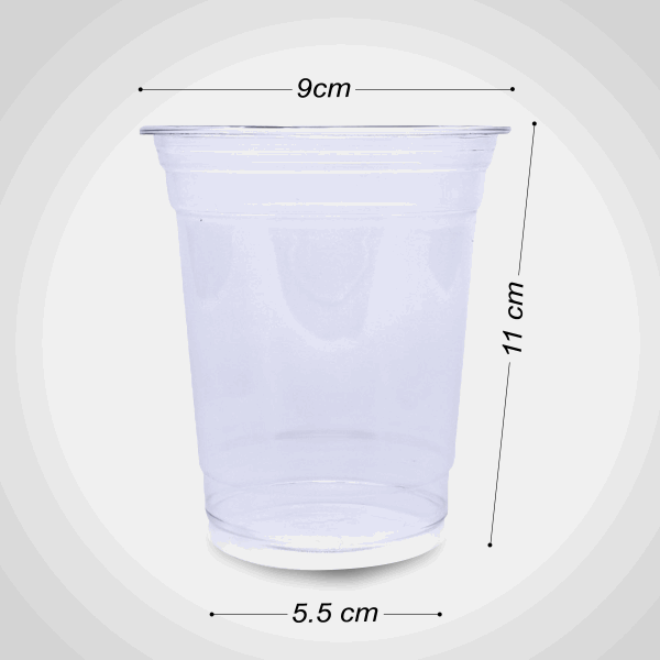 تك اوي/ كوب 12 اونز شفاف k