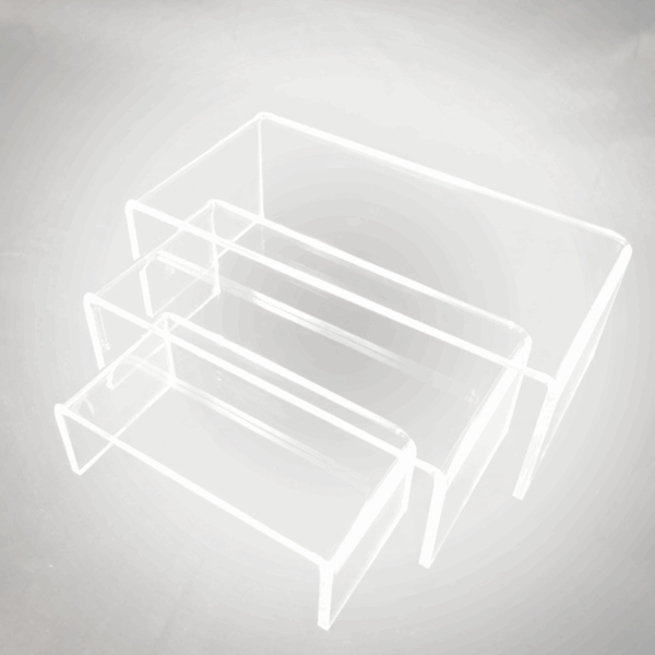 مكتبى طقم مدرج شفاف 3 قطع