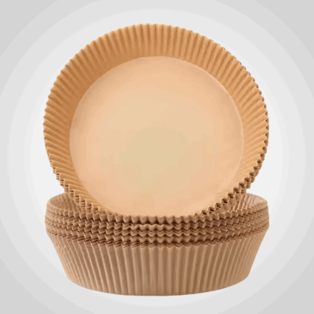 منزلى اير فراير دائري 16 سم بوكس شفاف