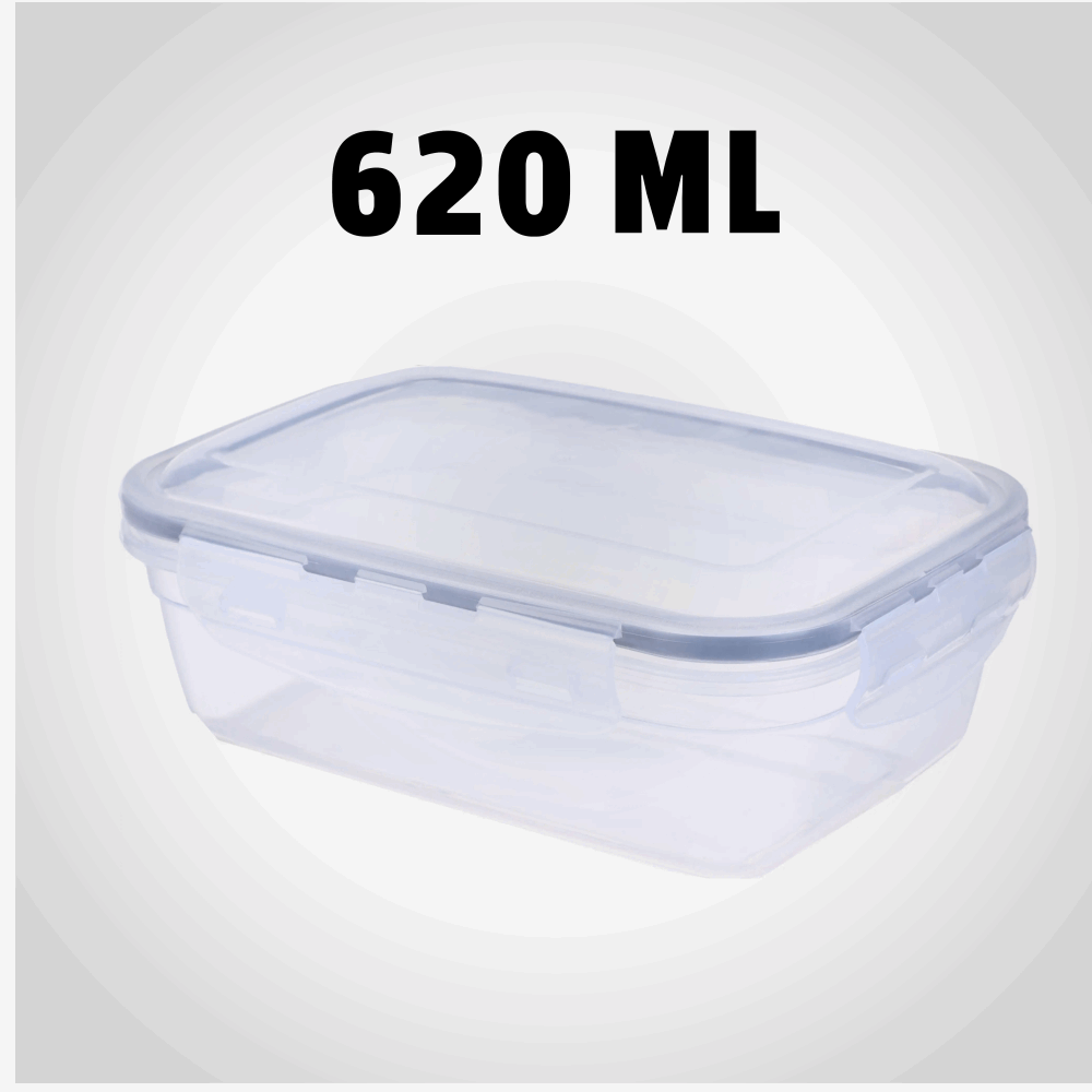 منزلى علبه ثلاجه كليب ستار مستطيل 620 مل